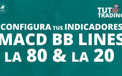 Configura los indicadores MACD BB Lines, la 80 & la 20 | Tutoriales de Trading parte 5