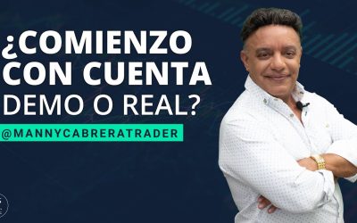 Trading para novatos ¿Comienzo con cuenta demo o real? | Manny Cabrera trader