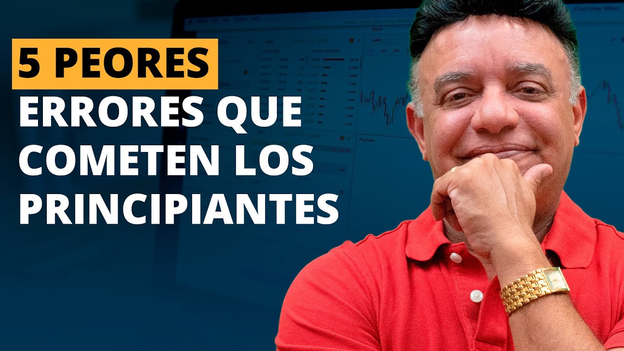 5 errores al iniciar en Trading