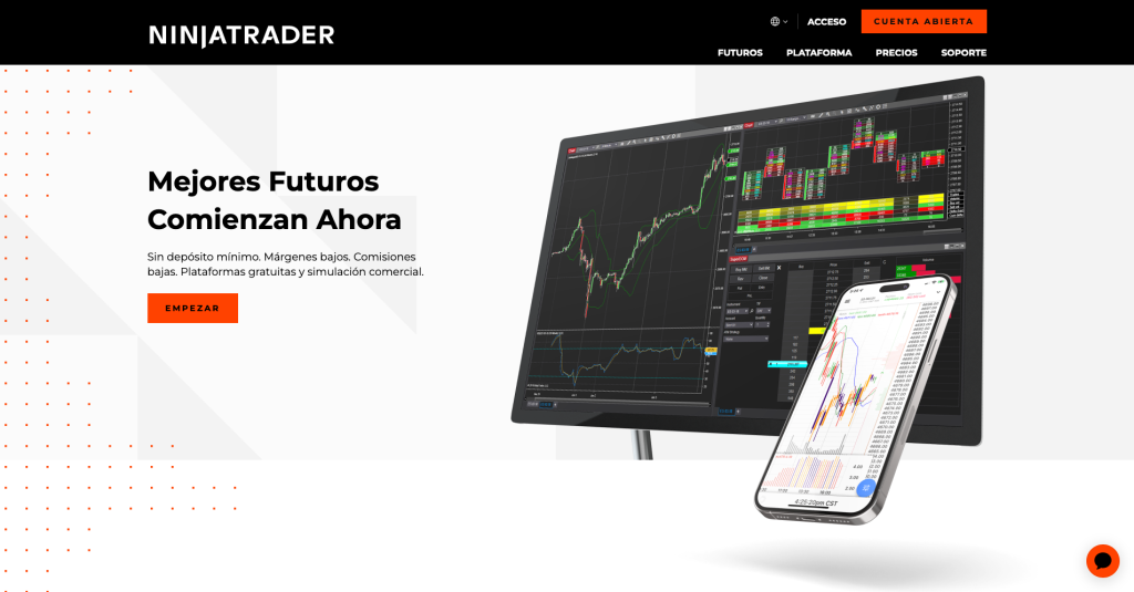 Plataformas de trading para principiantes: NinjaTrader