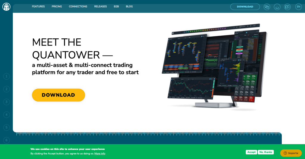 Plataformas de trading para principiantes: Quantower