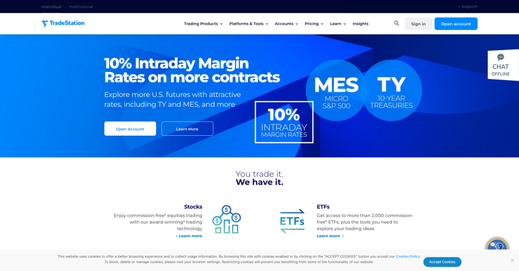 Plataformas de trading para principiantes: Tradestation