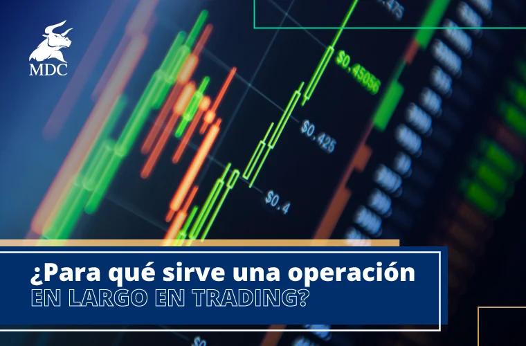 operación en largo en trading