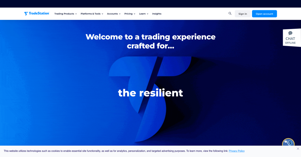 Brokers para hacer trading de futuros en México: TradeStation 