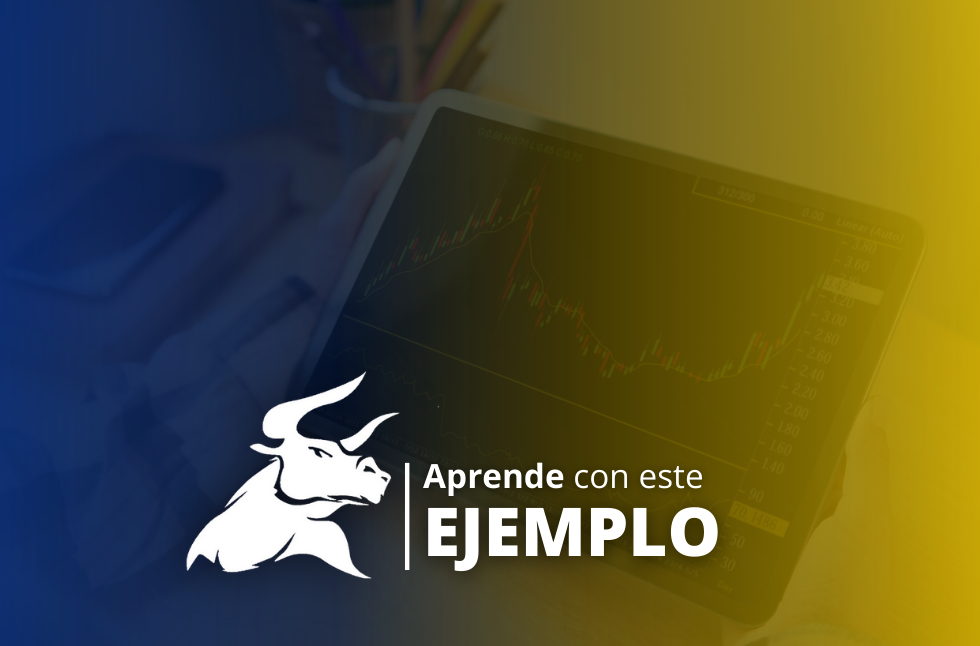 ejemplo de acción del precio