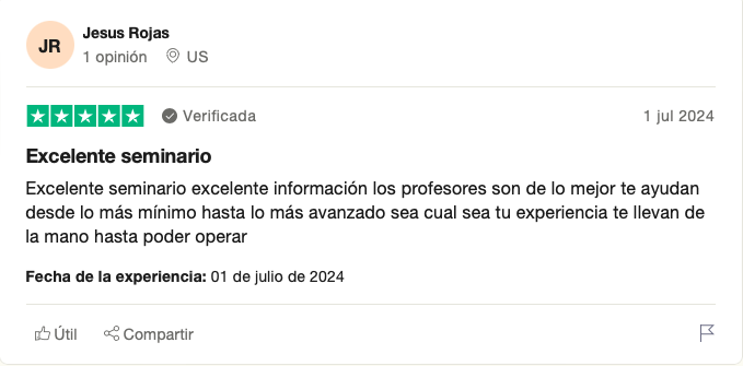 Opiniones trading Trustpilot: MDC Trading ACademy